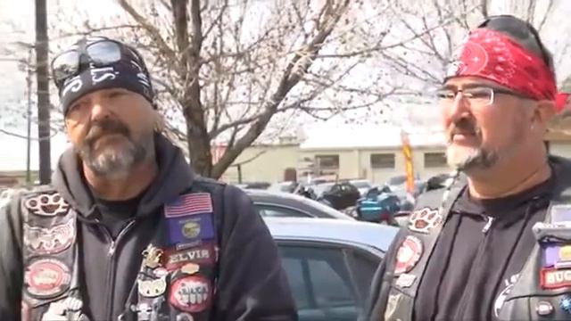 Motorcycle riders raise funds to help children with Red Cup Rally смотреть онлайн