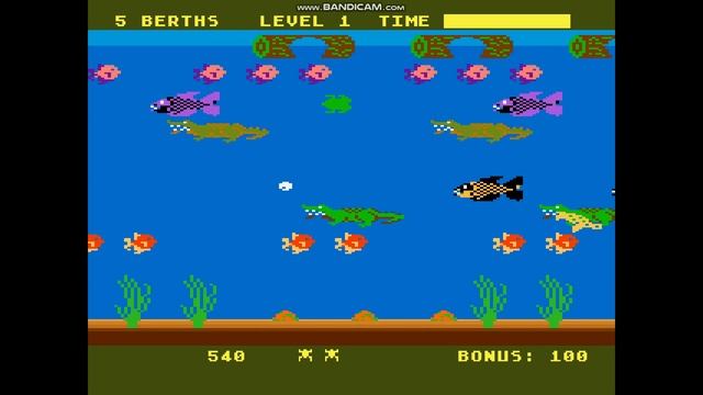 Frogger II THREEEDEEP! for Atari 5200 смотреть онлайн