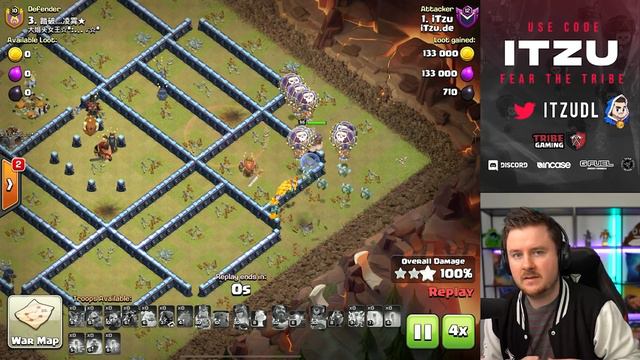 NEW Button in Clash of Clans ?! | 12 Sneaky Goblins in the Clan War League | Clash of Clans English смотреть онлайн