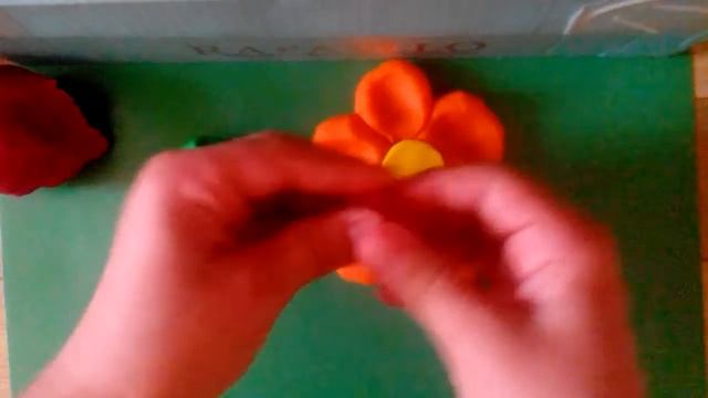 Цветок из пластилина!!! смотреть онлайн