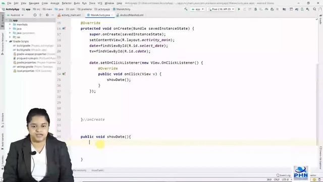 Android Development Tutorial-5.3 What is Date Picker Dialog in Android смотреть онлайн