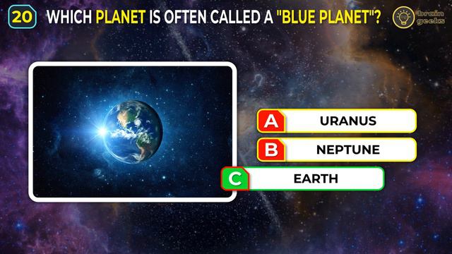Test Your General Knowledge About Space With This Space Quiz.