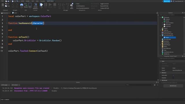How to Script a Color Changing Block in Roblox Studio смотреть онлайн