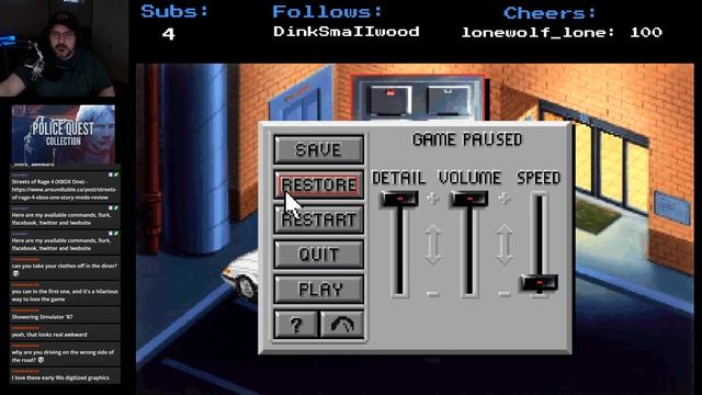 Police Quest III: The Kindred (PC) - Day 1