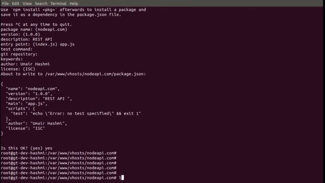 1.3 Install Express.js On Ubuntu 18.04 смотреть онлайн