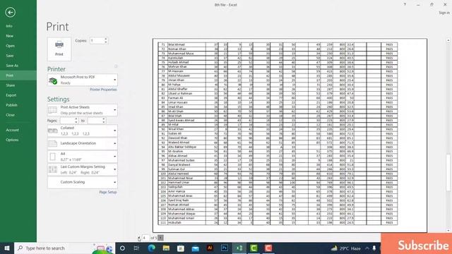Print Titles Setting in Excel 2022 || Advance Print Setting in Excel смотреть онлайн
