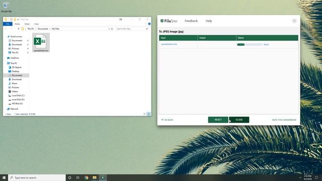 Convert XLSX to JPEG смотреть онлайн