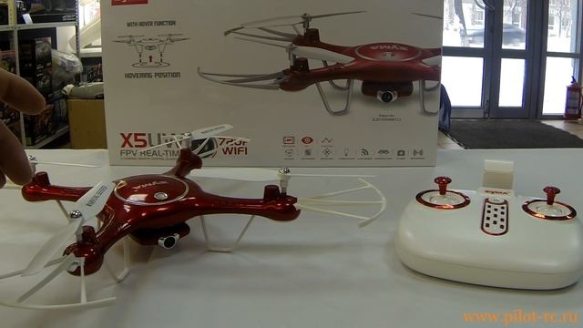 Syma X5UW на русском, настройка пульта смотреть онлайн