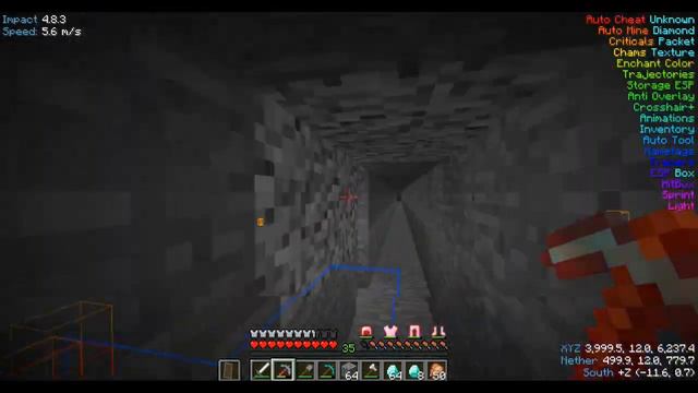 Baritone Bot Mines 2 Stacks of Diamonds And Then The Video Stops смотреть онлайн