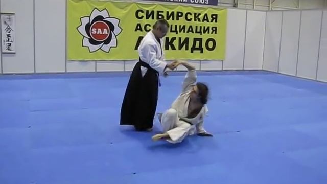 Секреты Айкидо. Вариант Коте Гаеши и Санкадзё. смотреть онлайн