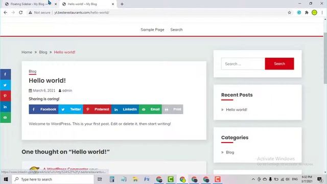 How to Add Social Media Share Buttons to WordPress Blog? смотреть онлайн