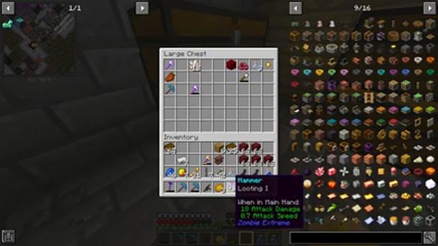 ЗОМБИ АПОКАЛИПСИС #21 - 1500 блоков в АДУ и КРЕПОСТЬ! | Выживание в Майнкрафт 1.16.5 с модами!