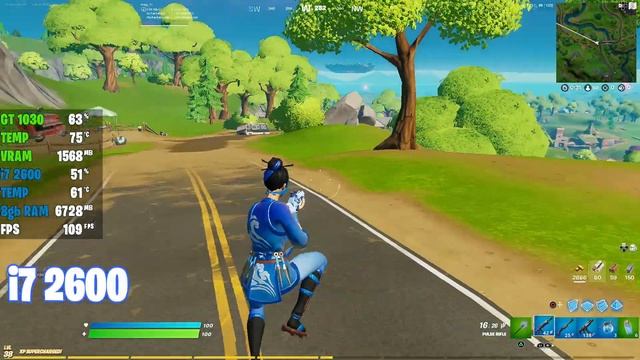 i5 2400 vs i7 2600 Fortnite Performance Mode | 1080p смотреть онлайн
