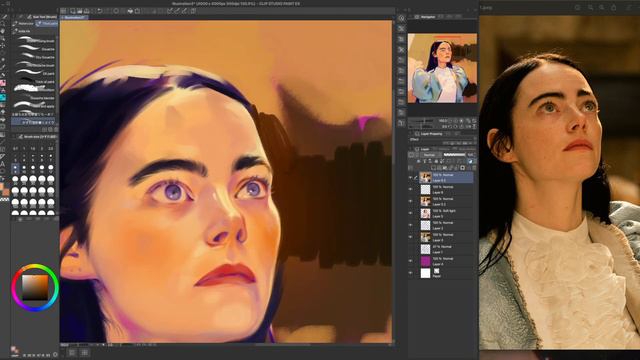 Sara Tries to Movie Review ✦ Clip Studio Paint speedpainting Poor Things смотреть онлайн