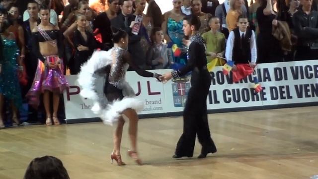 2013 WDSF J2 World Latin Mike & Cara Jive смотреть онлайн