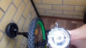 Установка и замена. Боковые дополнительные колёса детского велосипеда