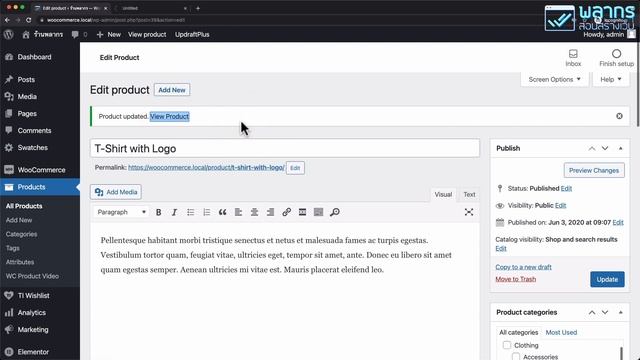 สอนวิธี ใส่ Video ใน Woocommerce Product Gallery ง่ายนิดเดียว ? смотреть онлайн