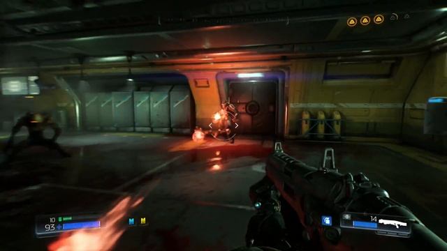 Прохождение игры DOOM (PS4) часть 4 - Плавильня смотреть онлайн