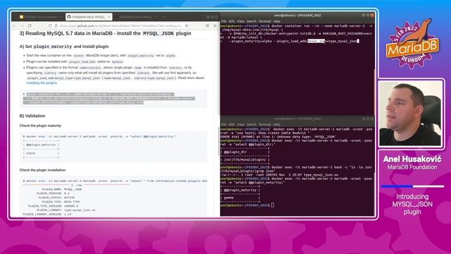 Introducing MYSQL_JSON plugin - Anel Husakovic - FOSDEM 2022 смотреть онлайн