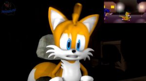 Реакция Тейлза на видео "Tail's Halloween" XD :D