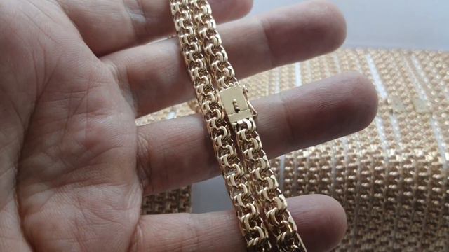 Золотые цепи бисмарк 60 см с замком коробка 585 проба смотреть онлайн