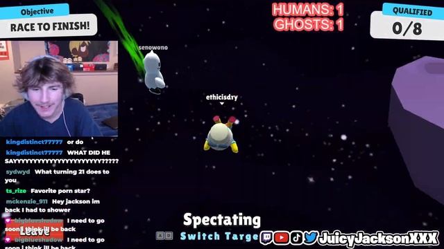 Humans VS Ghosts | Skin VS Skin LIVE | Stumble Guys .41 Update смотреть онлайн