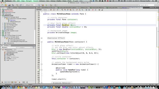 Milk Glass Effect With JavaFX смотреть онлайн
