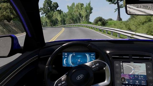 BeamNG.drive - Hyundai Tucson 2.5L GDi AT 4WD Visioner 2021 - Car Show Test Drive Crash . смотреть онлайн