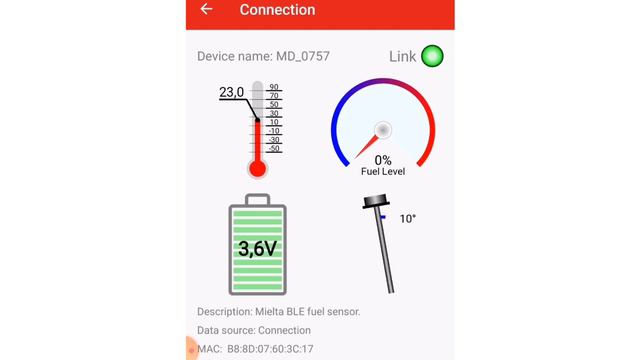 Installation of fuel level sensor Fantom (BLE) смотреть онлайн