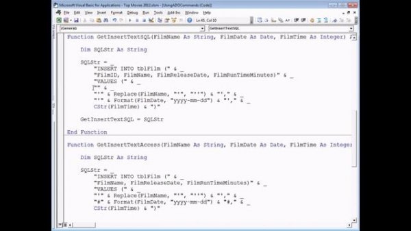 Excel VBA Introduction Part 32 - ADO (ActiveX Data Objects) SQL Statements (INSERT, UPDATE, DELETE)