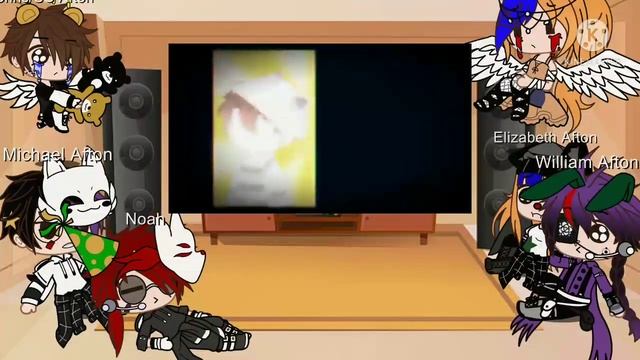 Aftons(+Noah) React to Omen Meme | Preview for a video смотреть онлайн