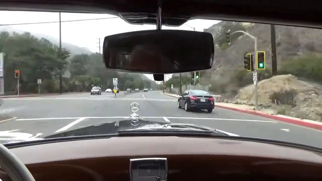 1957 Mercedes Benz 300C test drive at Laguna Classic Cars Laguna Beach Ca
