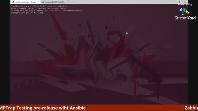 Zabbix 6.0 SNMPTrap Testing pre-release wiht Ansible смотреть онлайн