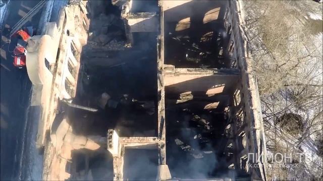 Дом пионеров с высоты Канск последствия пожара смотреть онлайн