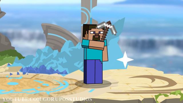 (Part 2) Steve's meat VS Fox [Minecraft Steve in Smash Animation Sequel] смотреть онлайн