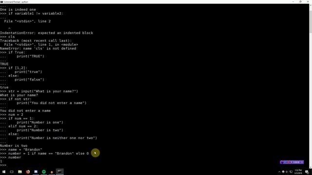 Learning Python 005: If Statements and Logical Operators смотреть онлайн