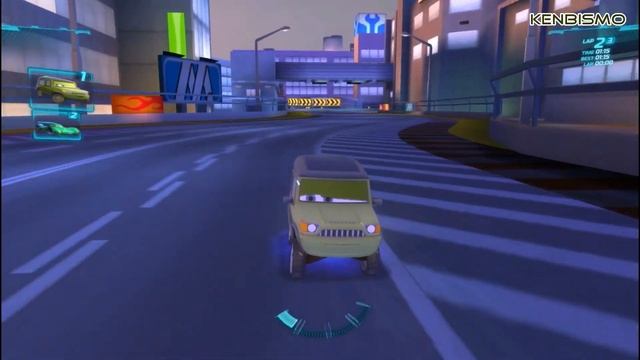 Miles Axlerod race at Vista Run, Cars 2 The Video Game PC Gameplay 1080p HD смотреть онлайн