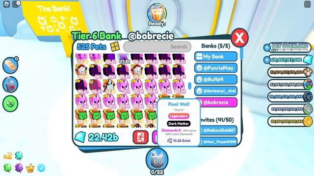 САНТА ВЗЛОМАЛ БАНКИ МОИХ ПОДПИСЧИКОВ И ПОДАРИЛ ПОДАРКИ В PET SIMULATOR X ROBLOX смотреть онлайн