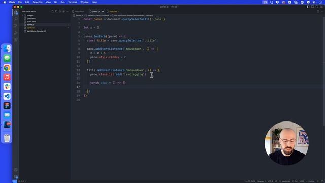 Draggable, resizable + stackable panels using Javascript смотреть онлайн
