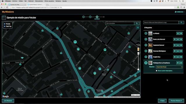 crear misiones en ingress смотреть онлайн