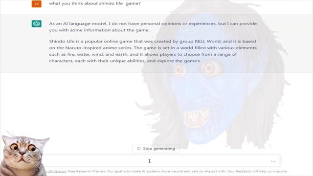 CHAT GPT TURN INTO GHOST MODE WHEN I ASKED ABOUT ROBLOX GAME SHINDO LIFE | chatgpt how to use смотреть онлайн