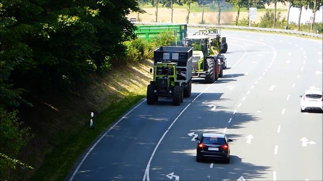 MB tracs beim Hackschnitzelfahren im Sauerland смотреть онлайн