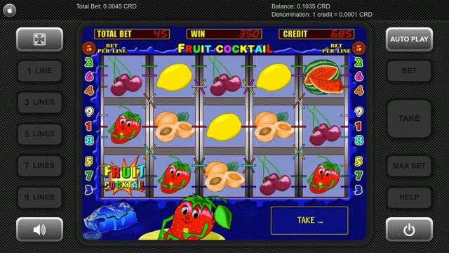 Igrosoft - Fruit Cocktail (Bonus Game)