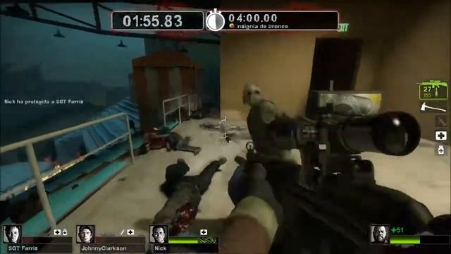 Left 4 Dead 2 On A8 3870k And Radeon HD6550d Gameplay смотреть онлайн