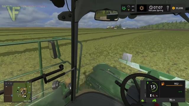 The First Cut! | Lone Oak Farm, Episode 8: Let's Play Farming Simulator 17 смотреть онлайн