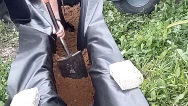 Песчаная подушка для Утепленного мелкозаглубленного ленточного фундамента смотреть онлайн