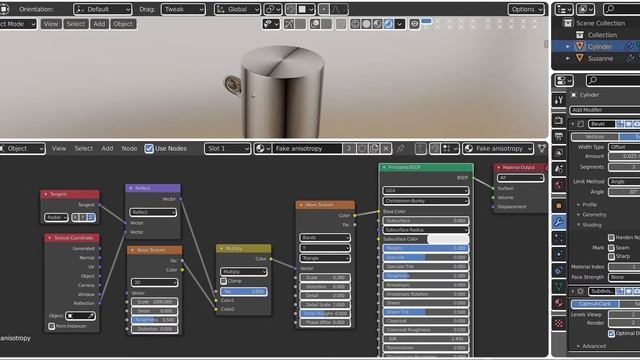 Fake anisotropy for Eevee смотреть онлайн
