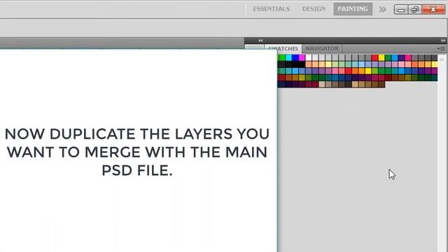 How to Merge Photoshop (PSD) Files - Merge two Photoshop Documents Together смотреть онлайн