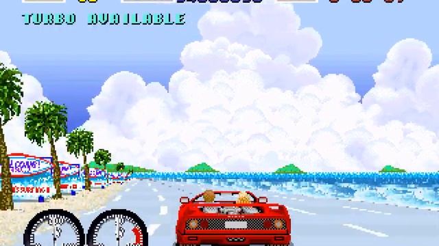 Turbo OutRun Arcade Longplay смотреть онлайн