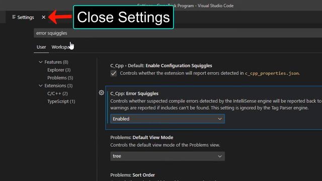 How to Fix Enable Error Squiggles VSCode - Errors Not Showing in Microsoft Visual Studio Code смотреть онлайн